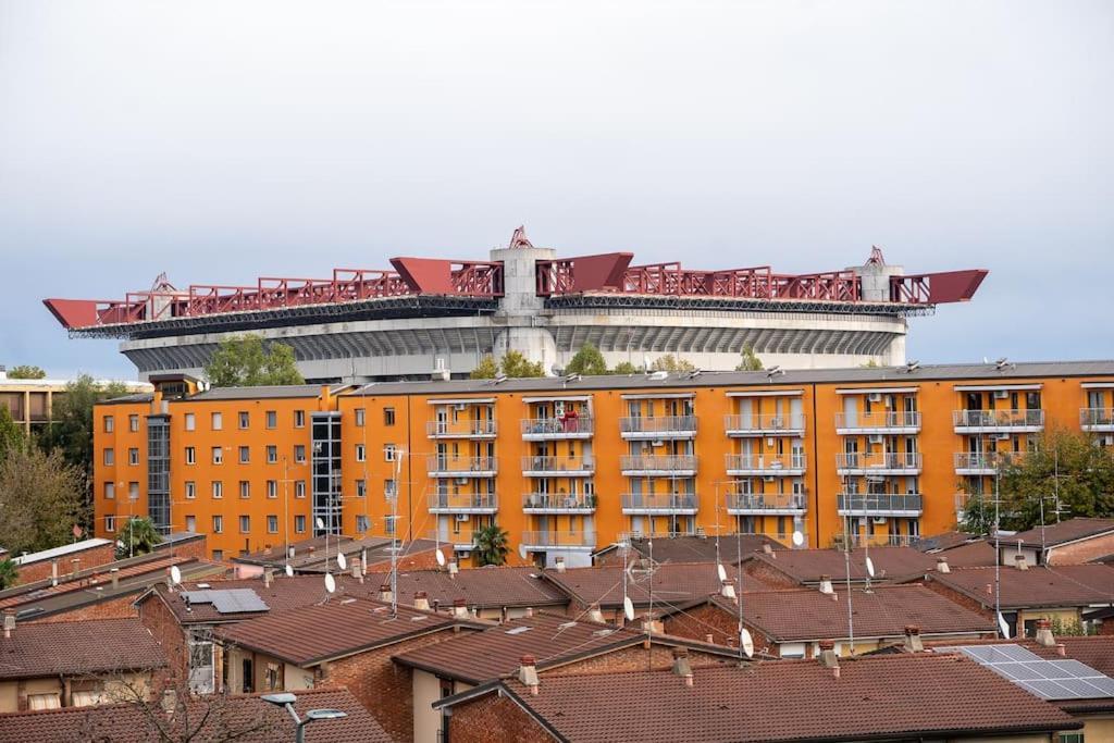 Appartamento A 500 Metri Da San Siro Milano Ngoại thất bức ảnh